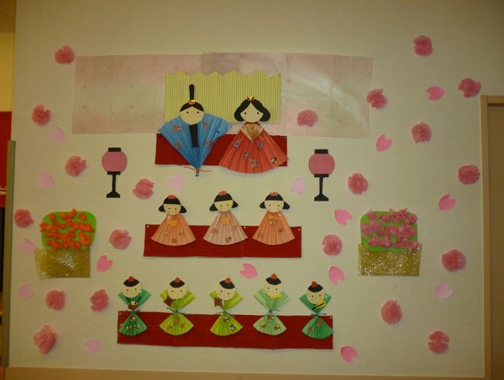 製作キット保育 壁面ひなまつり 壁面飾りひなまつり 製作キットひなまつりの通販 by チャーリーズSHOPラクマ
