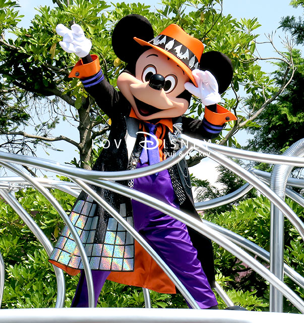 8 15まで Dハロ衣装 ミッキー 衣装 ポップンライブ 東京ディズニーランド、「ハロウィーン・ポップンライブ」の