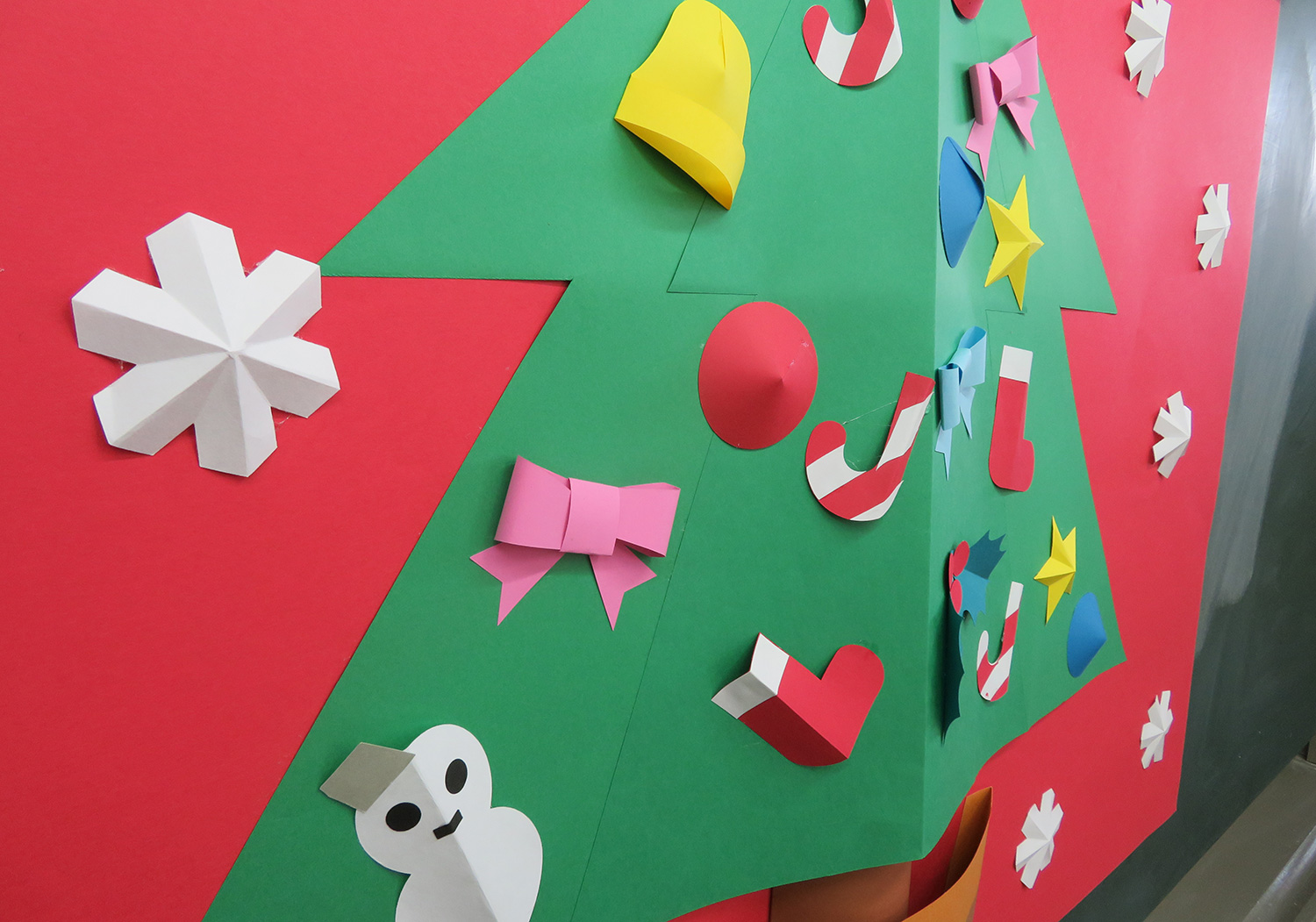 壁面 クリスマスツリーセット 保育園フリマアプリ ラクマ