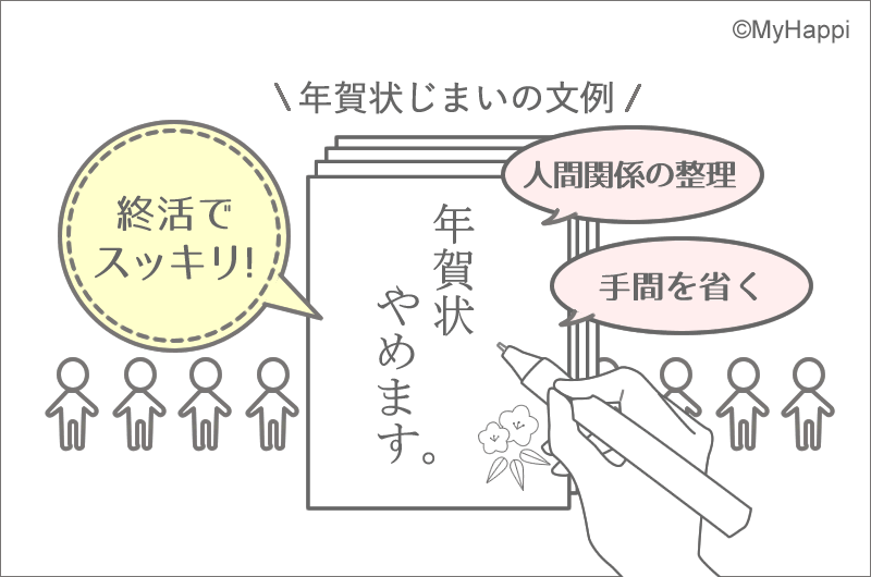 年賀状に一言、「添え書き」文例集 - お役立ちコラム - 年賀状 無料素材集 J:COM