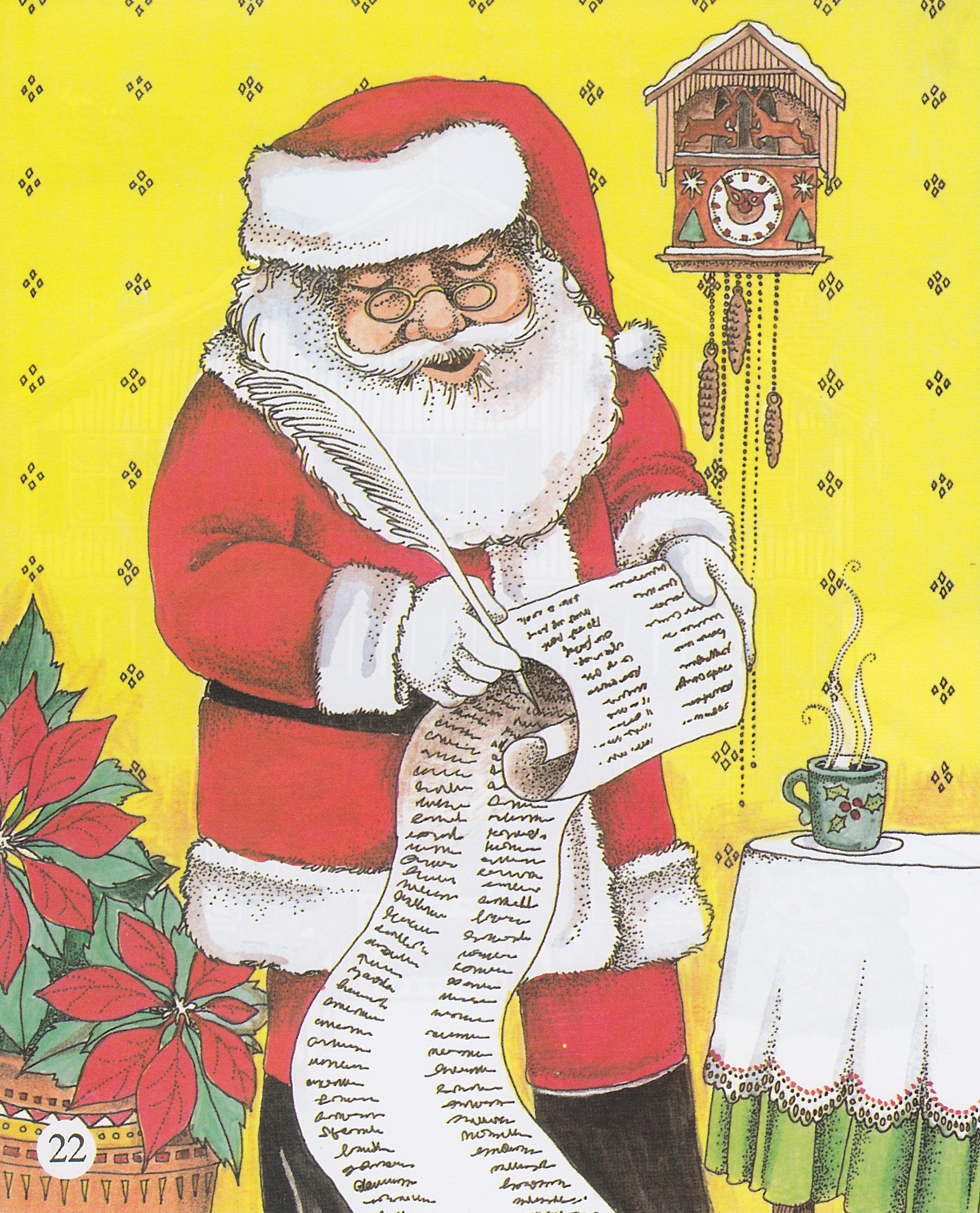 サンタとメリークリスマスの文字のイラスト素材118743581- PIXTA