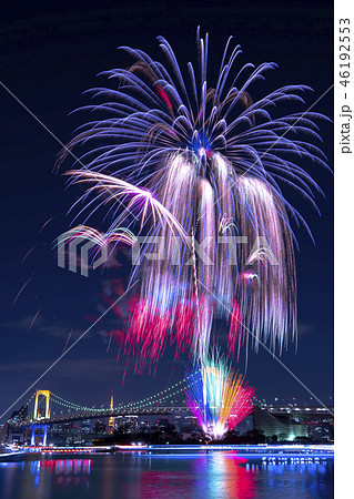 お台場レインボー花火 東京屋形船案内