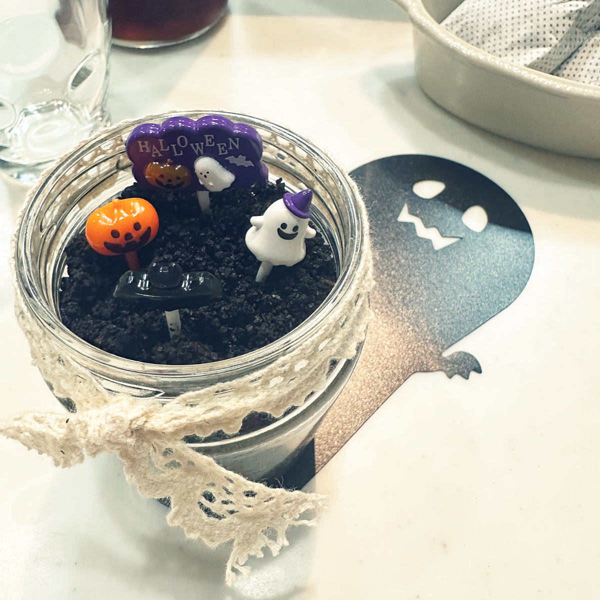 Halloween プチプラアイテムで作るハロウィンディスプレイ 100均