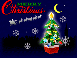 クリスマスツリーのペーパークラフトが無料でダウンロード：肉の万世