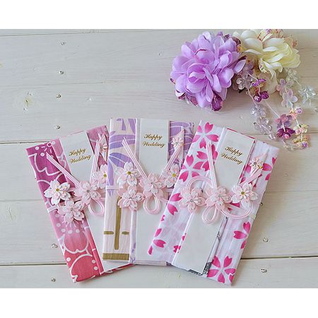 カンタン可愛い！手ぬぐいご祝儀袋 作り方: アトリエ花あそび ブログ