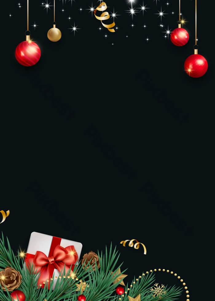 クリスマス背景グラフォン無料素材