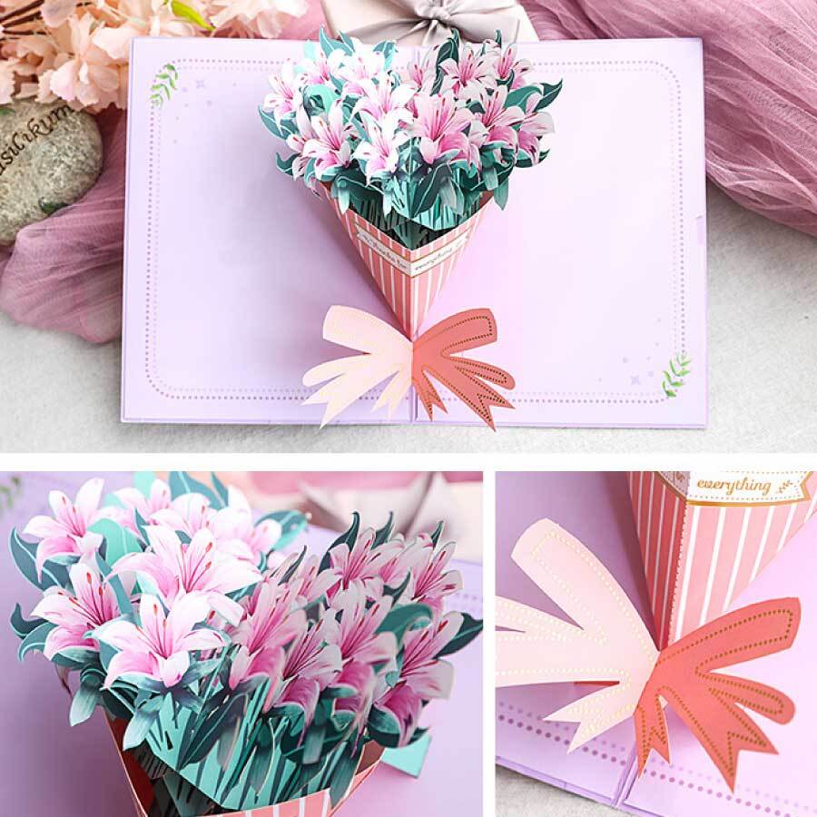 飛び出す誕生日ケーキ！メッセージカードの作り方 写真で手順を公開ハルブログ