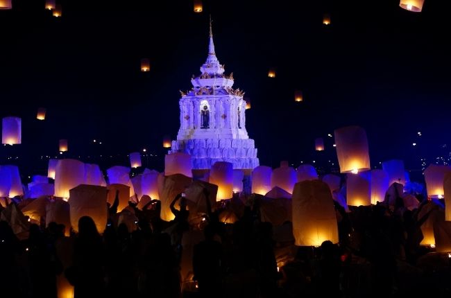 タイ・コムローイ祭り攻略法”チェンマイで絶景のランタンを観よう！”塔の上のラプンツェル チケット取得方法まとめ 2018・2019年完全版断捨離が行き過ぎて家まで無くなった話