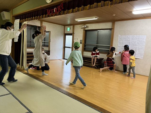 小学生向けクリスマス会〜ケーキ＆ゲーム準備編LEE