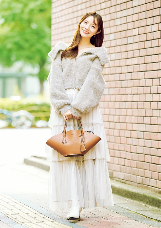 coordinate 大人ピンクでクリスマス会コーデ ニトリのプチプラクリスマスツリー』