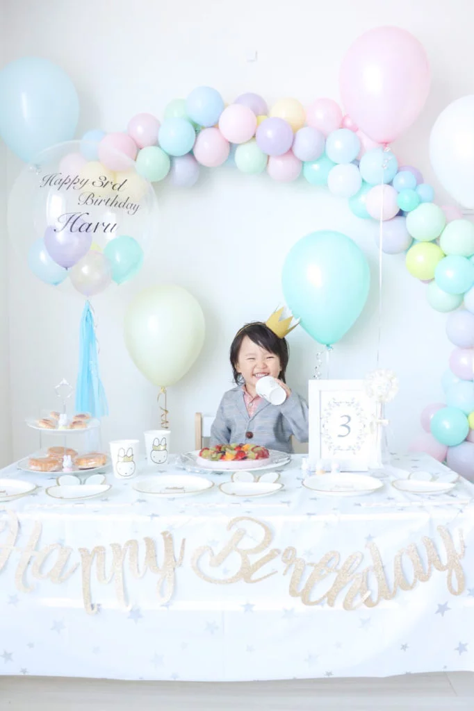 これ1つで！バースデー デコレーションセット誕生日 飾り付け 装飾 バルーンガーランド タッセル 人気party shopHanamei パーティーショップハナメイ