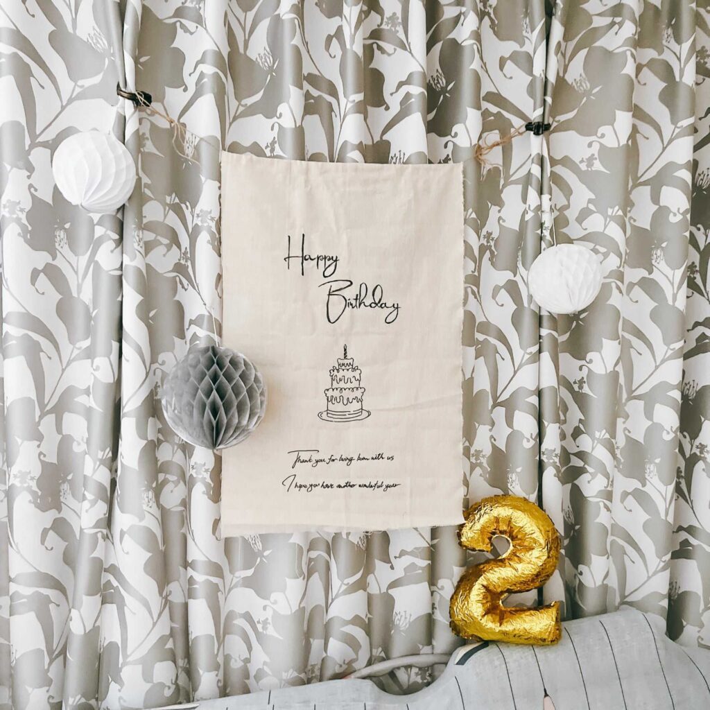 セリアのバースデーガーランド☆ひと手間加えてオリジナルガーランドに♪ショップのアイデア暮らしニスタ