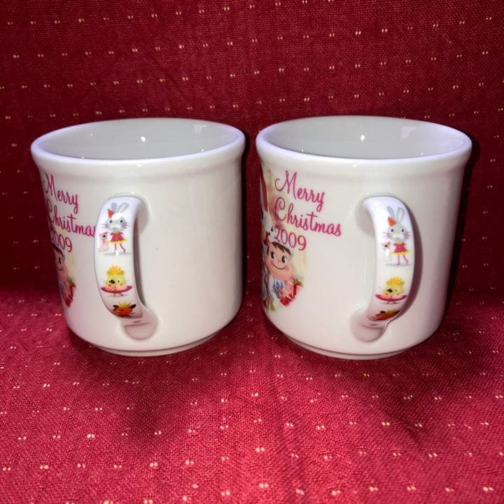 ペコちゃん クリスマスマグカップ、ミルキー缶等 まとめ売り - メルカリ