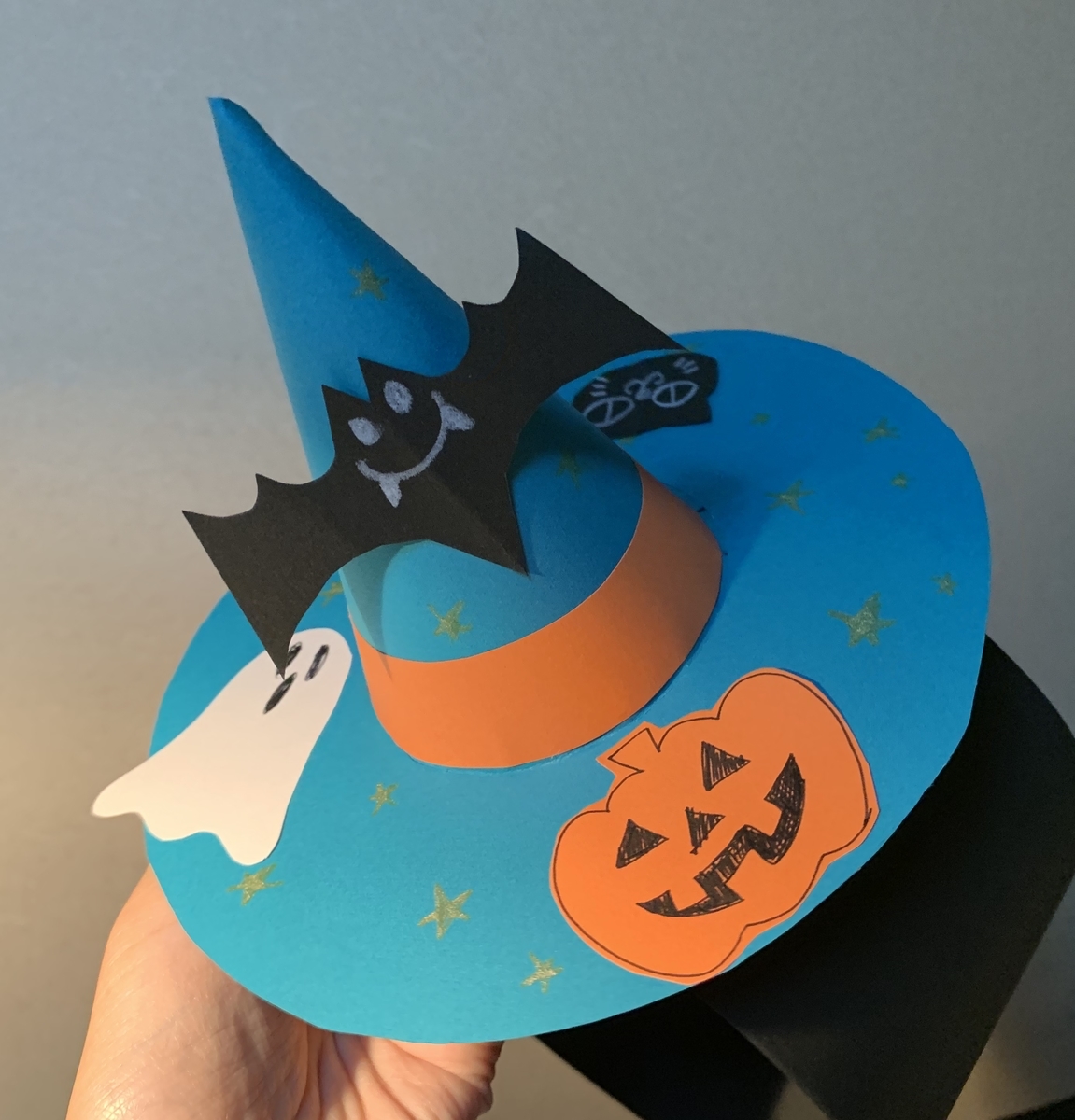ハロウィン飾り 手作り 画用紙TikTok