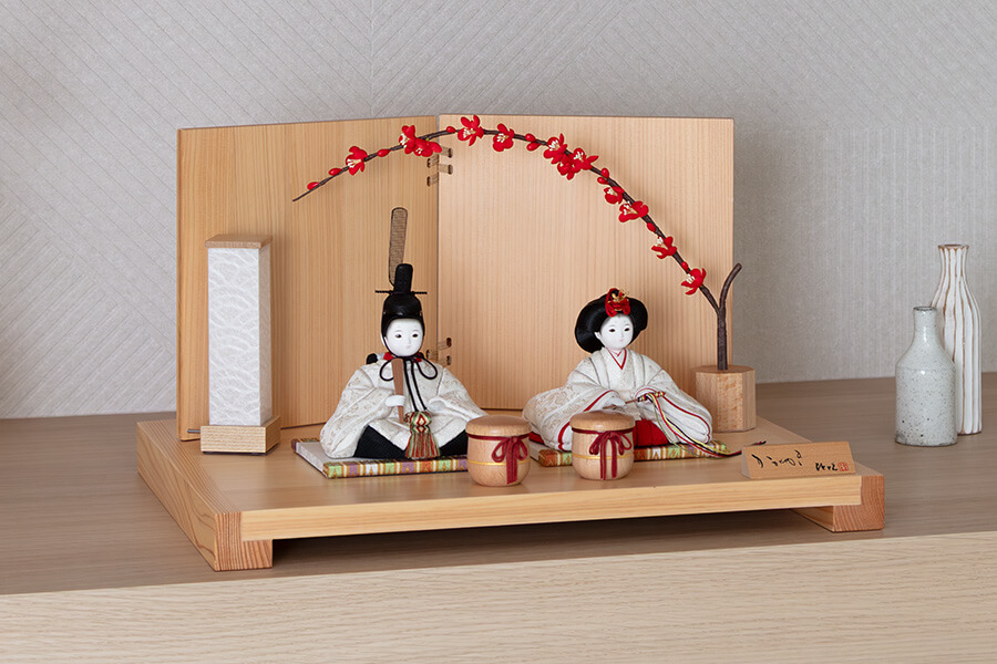 雛人形 ひな人形 親王飾り 収納飾り P85211 インターネット店だけ 限定販売 パッチリお目目が一目見たら忘れられない 親しみやすいお雛様職人手作りの 秀光人形工房 五月人形・鯉のぼり・おひなさま人形工房