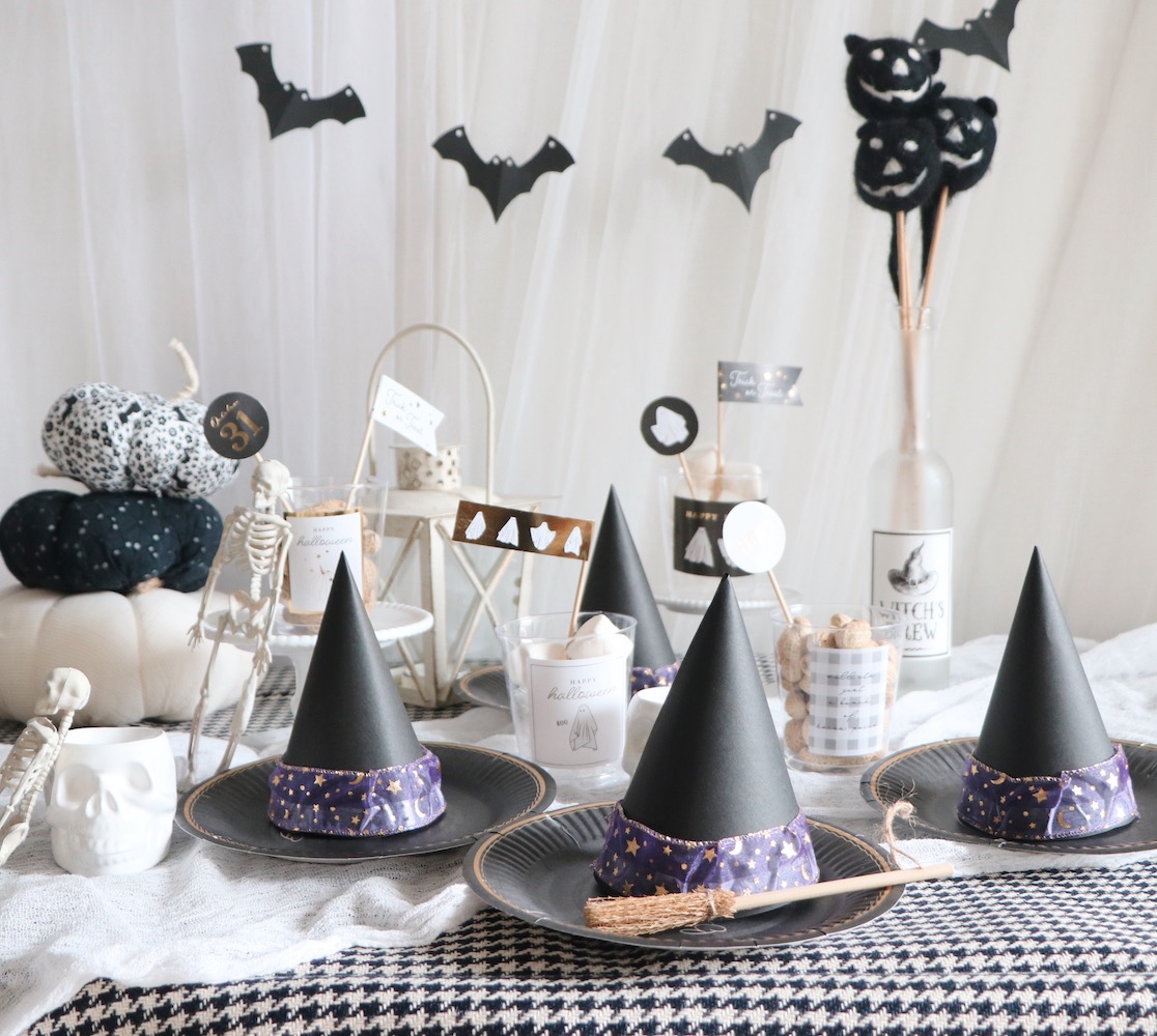 100均セリアのハロウィングッズがかわいい！ホームパーティー用に買った物 - 心を楽に、シンプルライフ