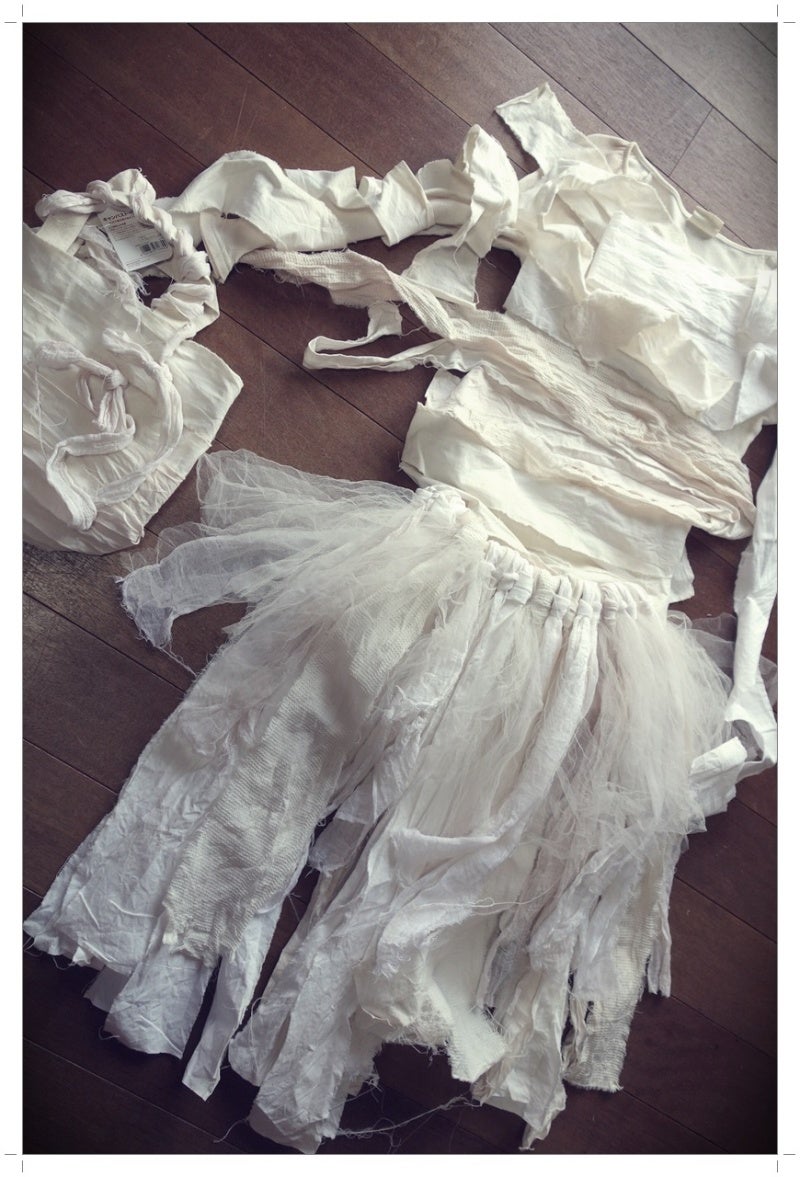 ハロウィン 仮装 ミイラ 手作りTikTok