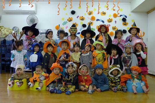 ハロウィン仮装行列福岡市早良区の保育園：じろうまる保育園 公式