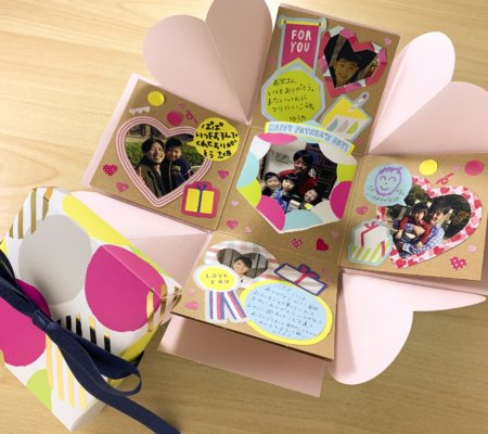 DIY サプライズボックス 手作りアルバム スクラップブック 爆発ボックス バレンタインデー 誕生日 結婚記念日 プレゼント インスタ映え 六角型デザイン かわいい カード ハンドメイド 写真 ラブメモリー 簡単 デコレーション付き ENSYA彼氏彼女のプレゼント通販店PAVO