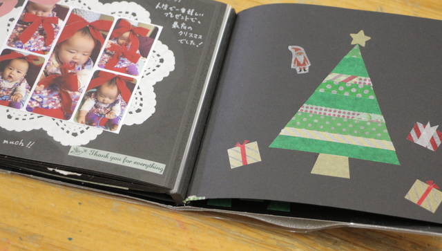 Merry Christmas クリアスタンプ カード作成やフォトアルバムデコレーション用 Happy New Year Wordの