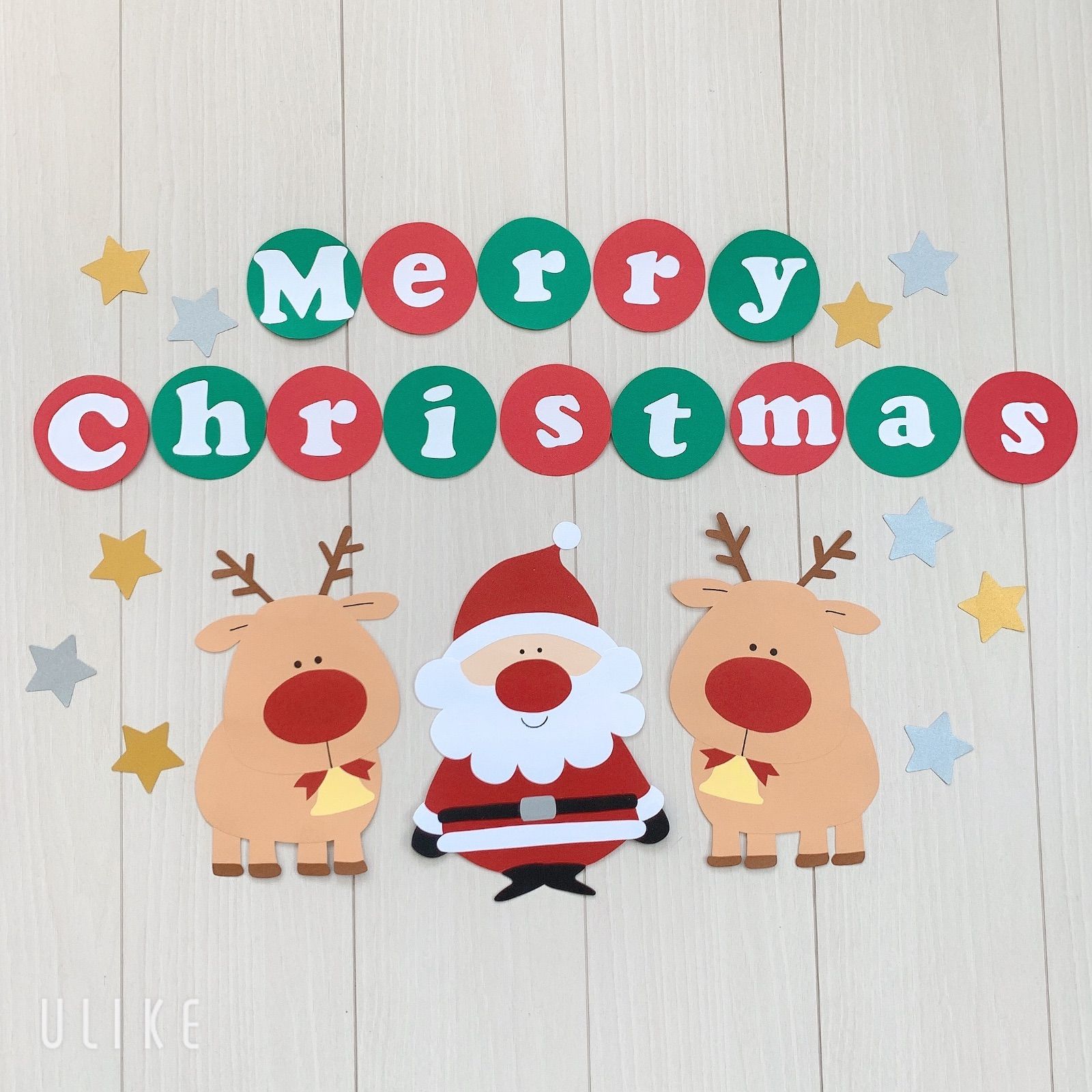 幼稚園壁面 12月