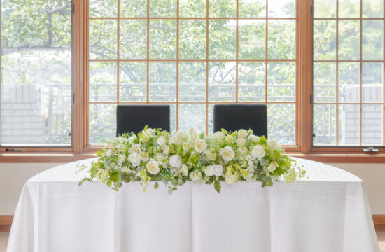 選べる３タイプ 結婚式のメインテーブル装花実例集☆