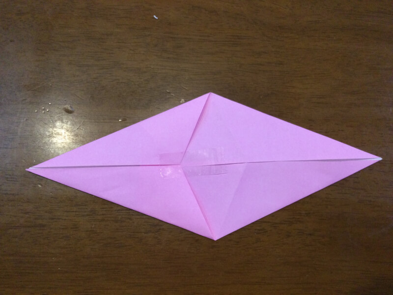 ひな祭り工作 折り紙で簡単に作れちゃう、ひしもちの作り方ほいくびより