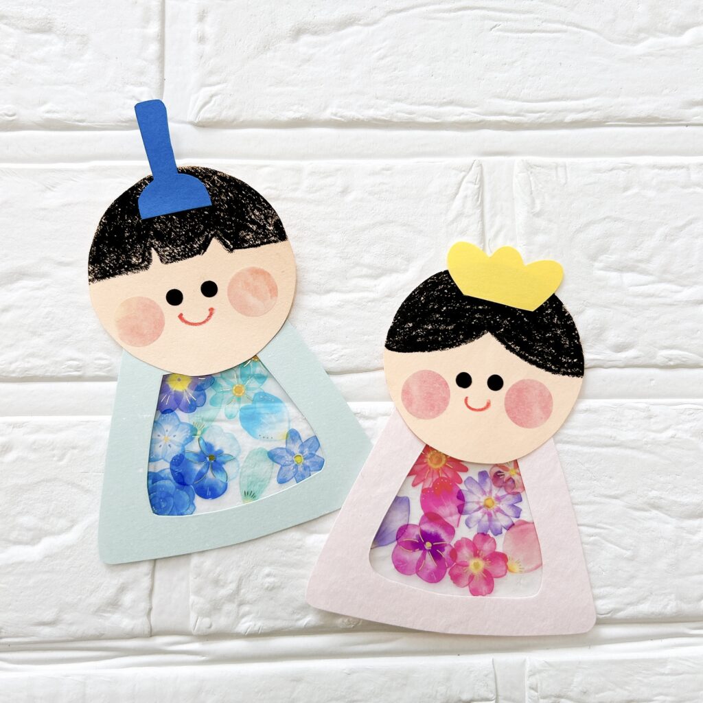 紙コップやタオルを使った、ユニークなおひなさまを作ろう！みんなの幼児と保育