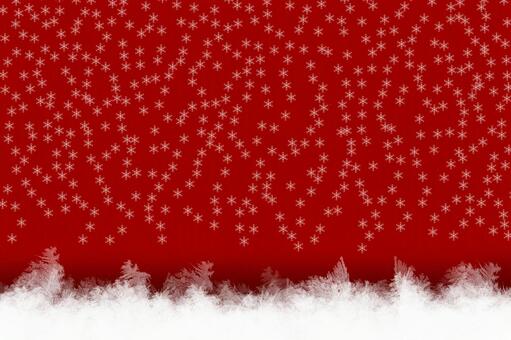 クリスマスのイラストNo.226『壁紙：装飾フレーム』 無料のフリー素材集 花鳥風月