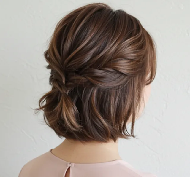 結婚式のお呼ばれに華やかハーフアップ特集！セルフアレンジのコツも - 秋葉原コットン