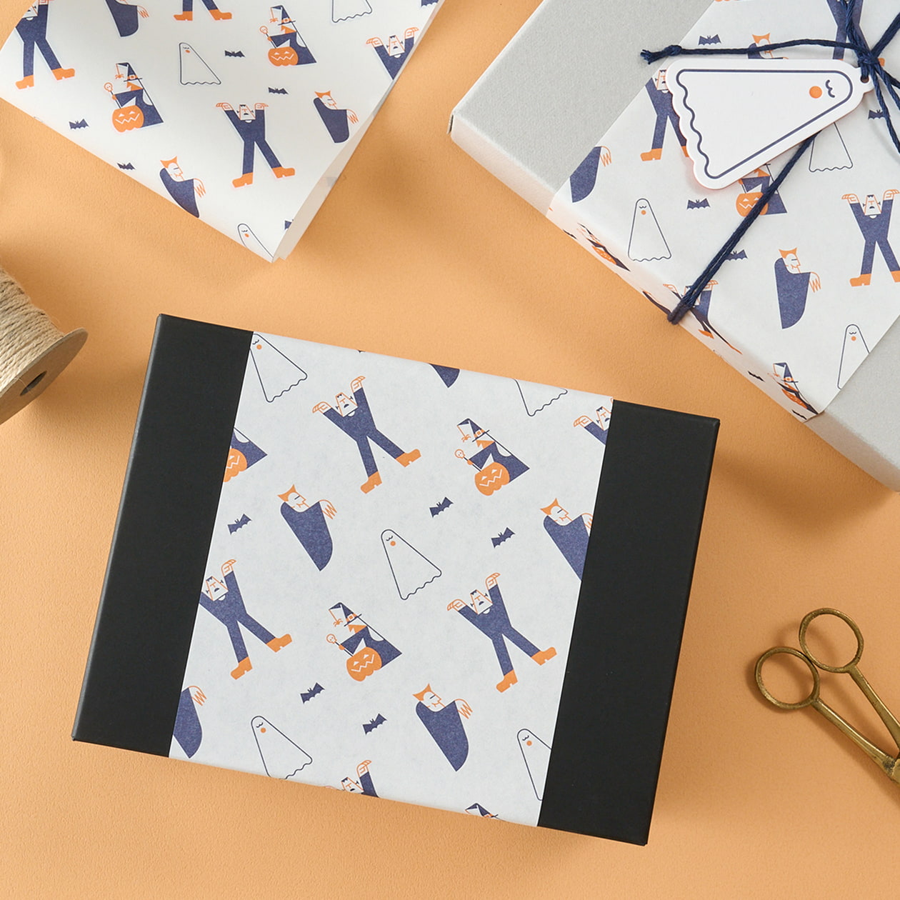 ハロウィン60包装紙のイラスト素材44696185- PIXTA