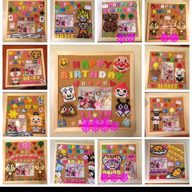 手作りバースデーコルクボード♡第2弾 - noRiの楽しいJapan Life☆