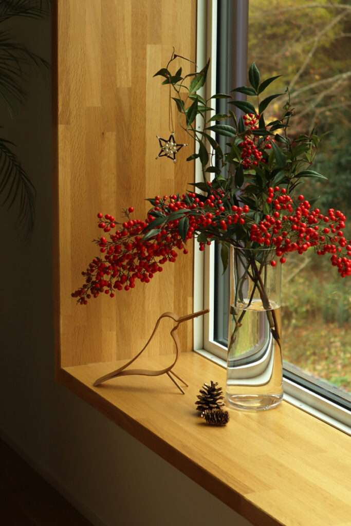 玄関 入り口 南天のおしゃれなアレンジ・飾り方のインテリア実例RoomClip ルームクリップ