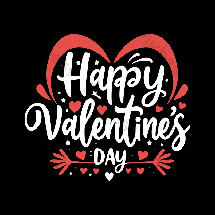 ハートいっぱいのフレーム＜バレンタイン・バレンタインデー・枠・デコレーション・２月・かわいい＞バレンタインデーに使えるフレーム素材無料イラスト 素材TemplateBox