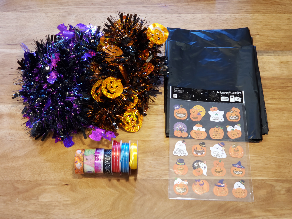 ハロウィンの衣装づくり