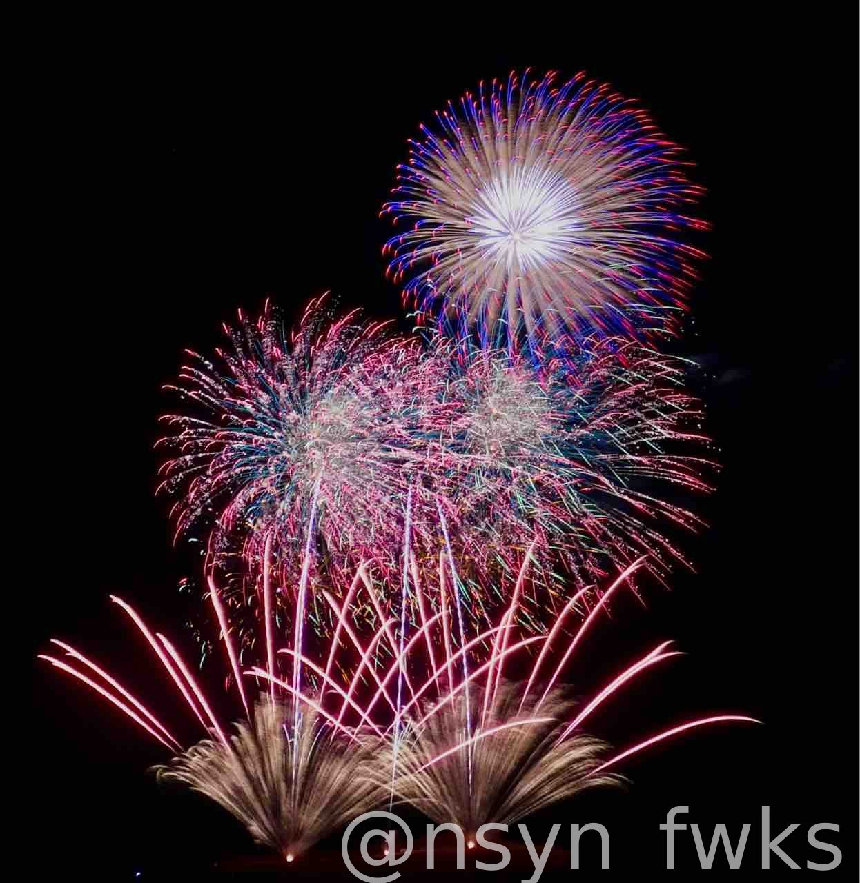 生駒高原春まつり花火大会空花火2025