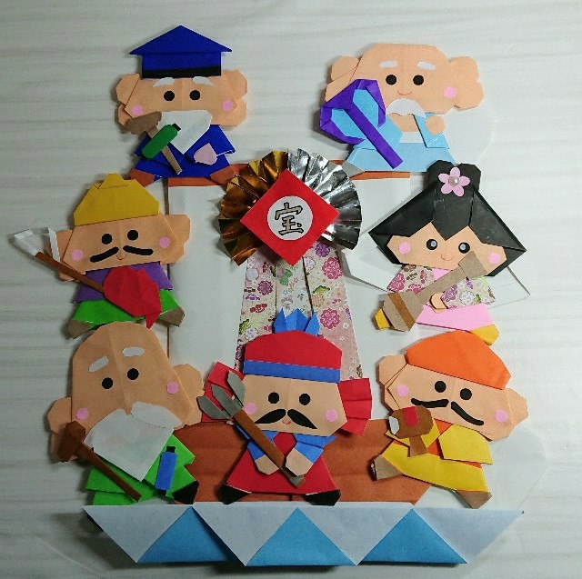 宝船の折り紙の折り方を動画で紹介！お正月の初夢・縁起物に！たのしい折り紙