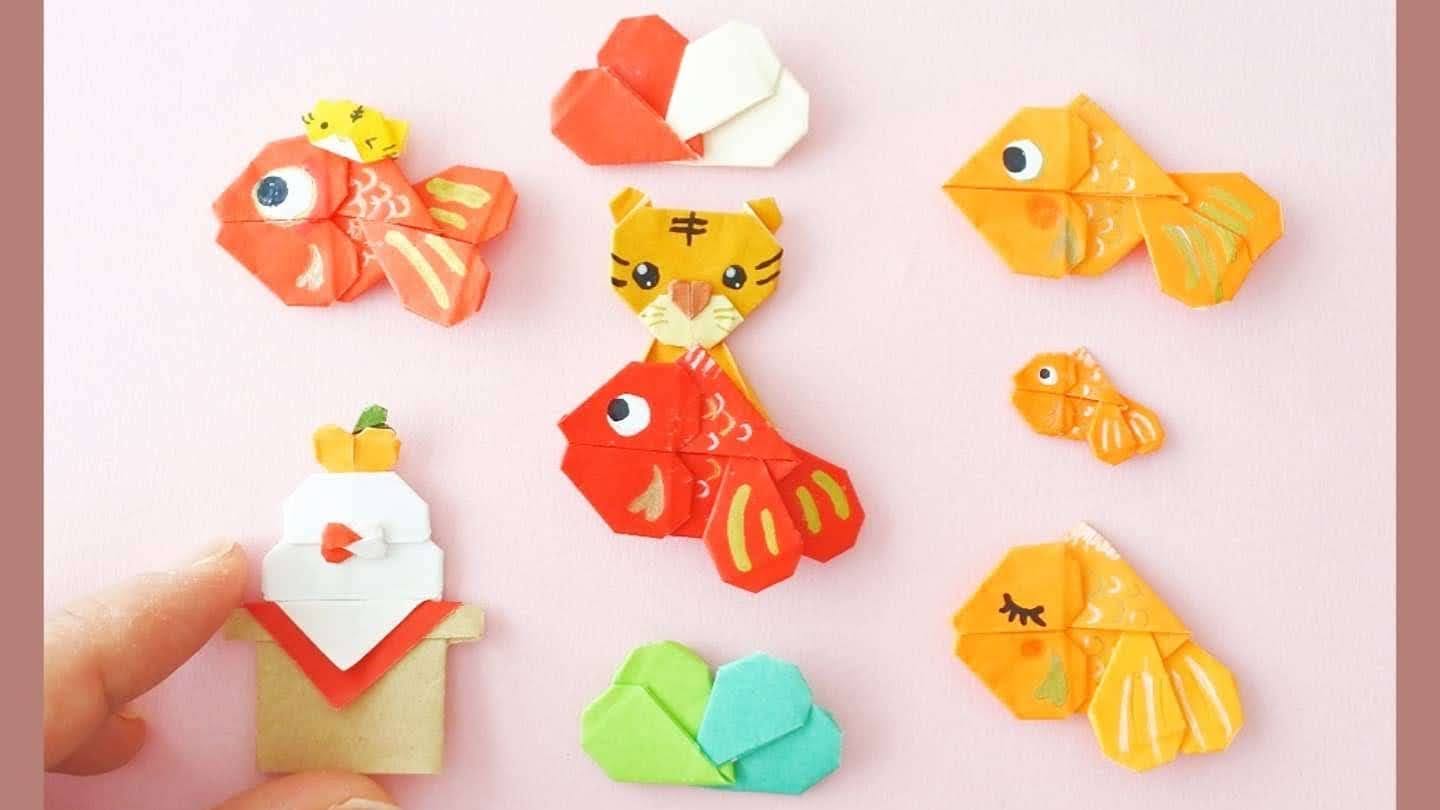お正月の飾り付けは折り紙で作ろう♡簡単に作れる折り紙飾り4選4yuuu