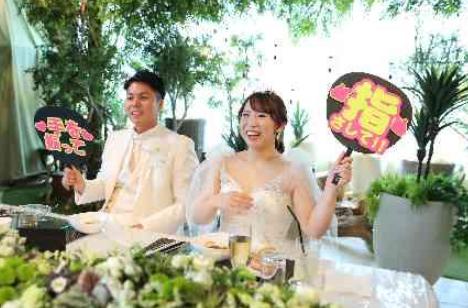 DIY動画付き 100均材料で簡単に作れる♡透け感が可愛いスケルトンうちわ＊⁺ウェディングニュース