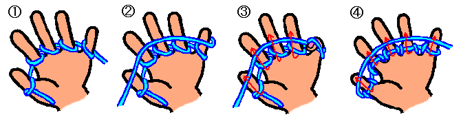 ゆびあみのお花作品レシピ手編みと手芸の情報サイト あむゆーず