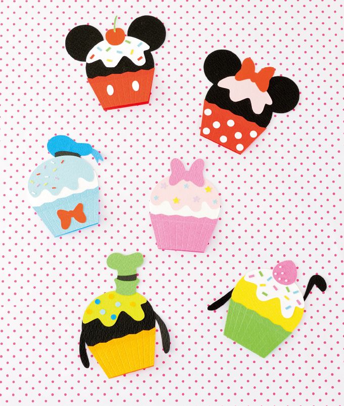 ドナルドダックのメッセージカード作り方