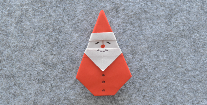 クリスマス サンタクロースの袋-折り紙 ASOPPA！レシピ - あそっぱ