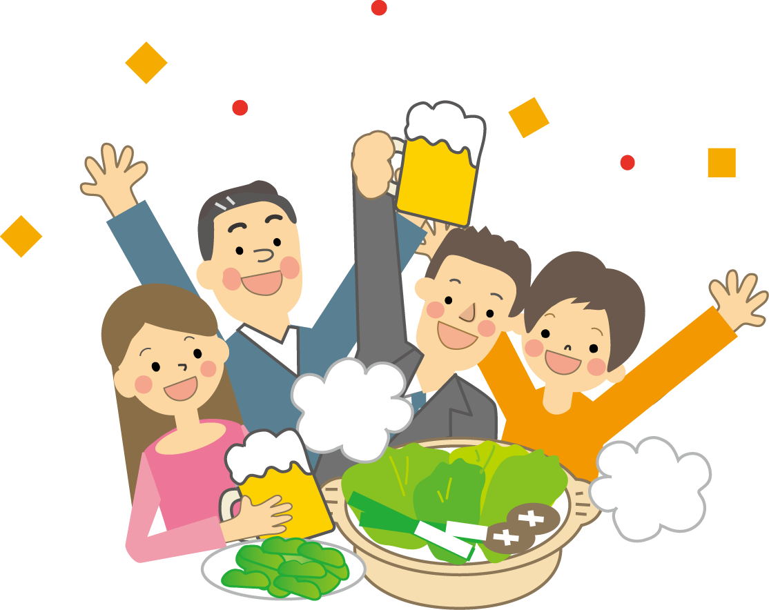 花見で宴会イラスト - No: 93221無料イラスト・フリー素材なら「イラストAC」