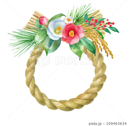 正月飾り イラスト