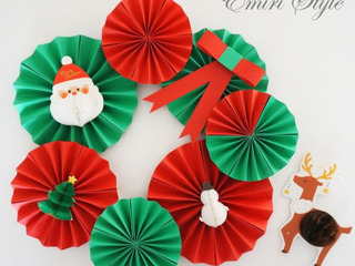 ◯新作情報◯ クッキーマンのクリスマスガーランド 販売中記念日を可愛く彩るハンドメイドガーランド＊bupibupi