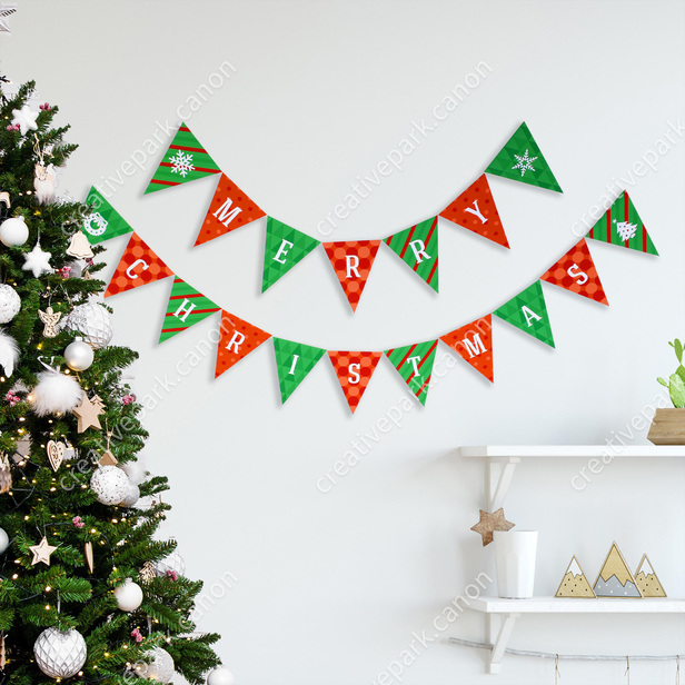 クリスマス ガーランド2 吊るし飾り 壁面飾り 壁面 ガーランド mimam 通販 15016453Creema クリーマ