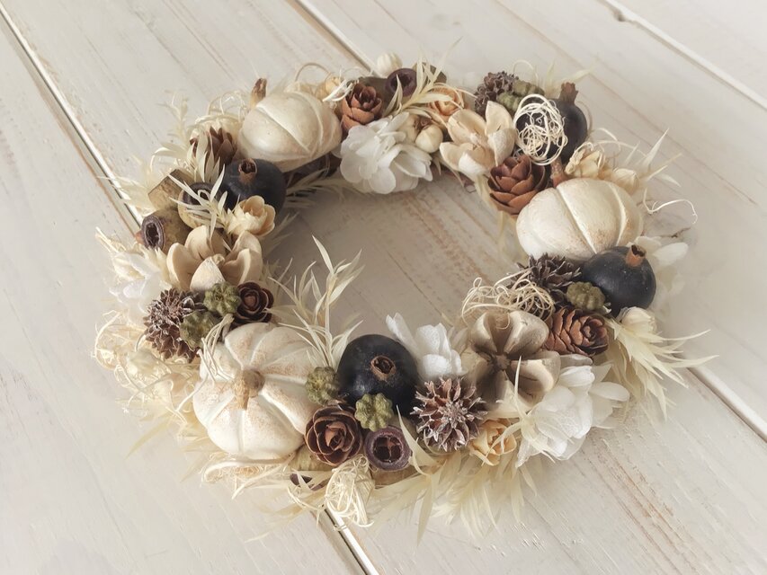 折り紙でハロウィンリースの折り方！子供も簡単飾りの作り方セツの折り紙処