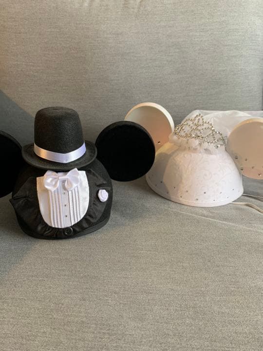 ディズニー ウエディング 結婚式 ブライダル イヤーハット ミッキ