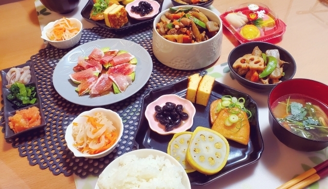 2012年嫁ちゃん実家とのお正月献立！嫁ちゃんの食卓と日常