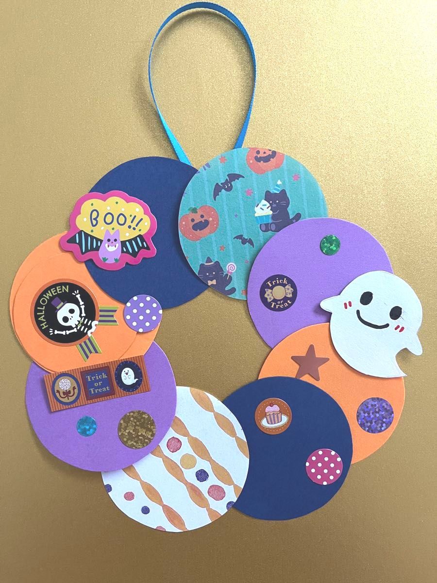 ハロウィンリース完成！～虹組～学校法人 永嶋学院 つつじが丘認定こども園 埼玉県上尾市